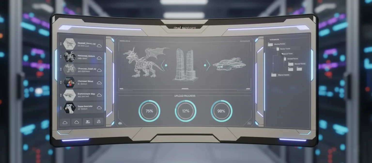 Cloud storage dashboard