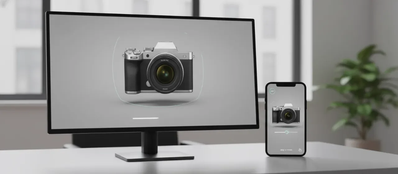 360 spin camera setup